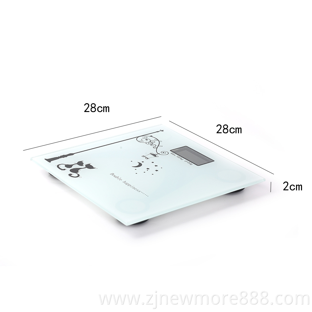 180kg/400lb Electronic Digital Body Weighing Platform Scales